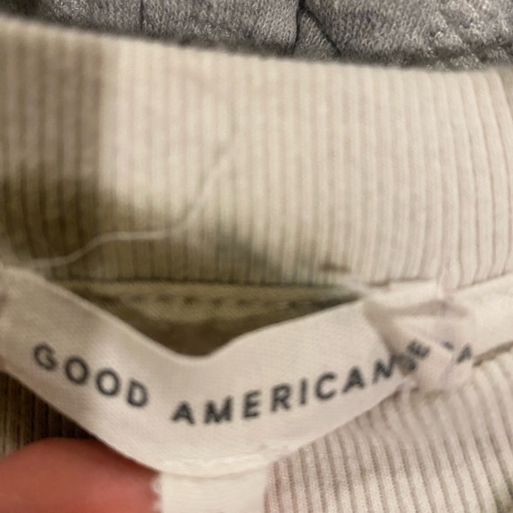 Good American tie dye cropped sweatshirt - Picture 3 of 4